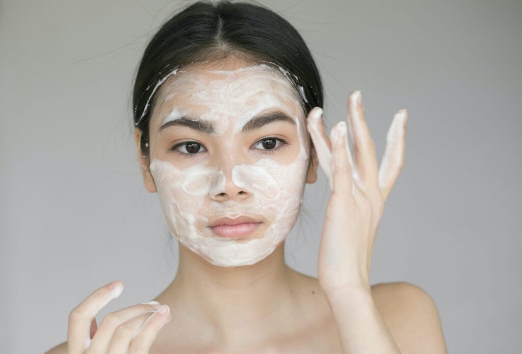 Soap face woman clean skin skincare tips and tricks