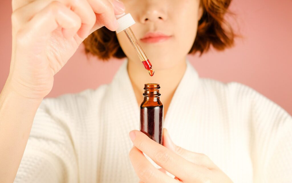 Beauty serum cosmetic skincare.