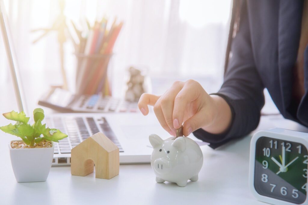 Money savings concept.