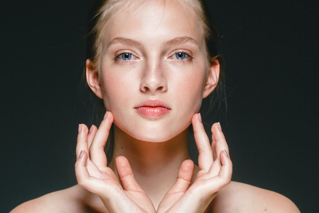 Clean Skin Woman Face Pure Skin Clean Natural Make Up